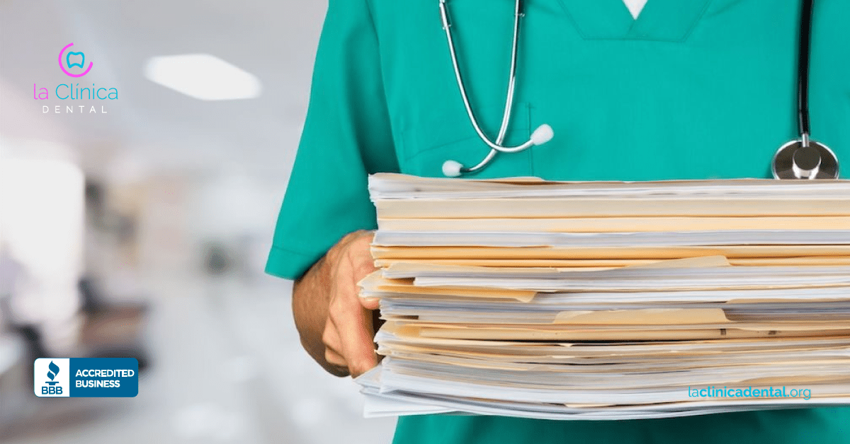 Conocer el expediente dental hasta 5 años después del procedimiento